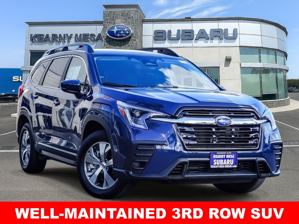 Cosmic Blue Pearl 2025 Subaru Ascent Premium 7-Passenger AWD SUV / Crossover All-Wheel Drive Continuously Variable Transmission