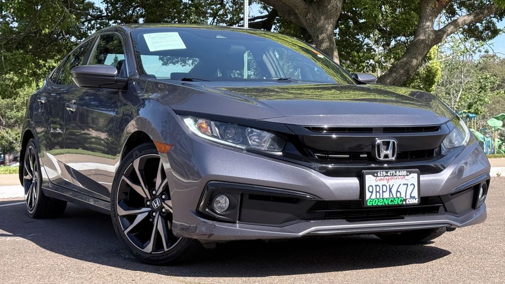 Used 2019 Honda Civic Sport 4D Sedan