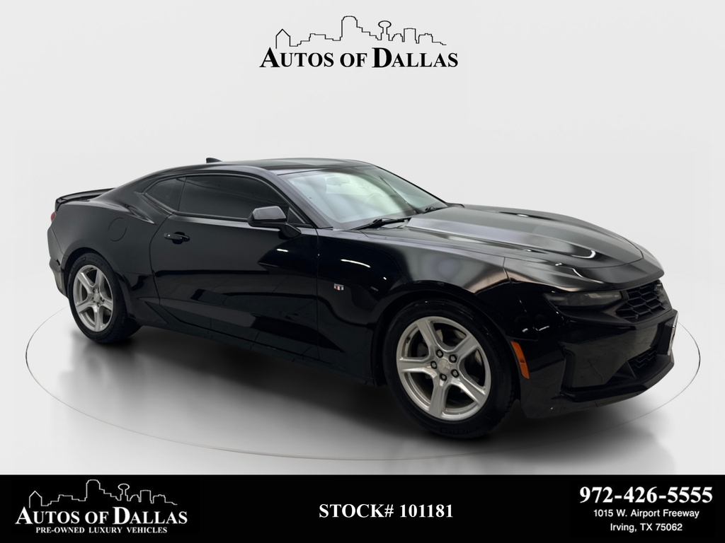 Black 2021 Chevrolet Camaro 1LT Coupe RWD Coupe Rear-Wheel Drive 6-Speed Manual