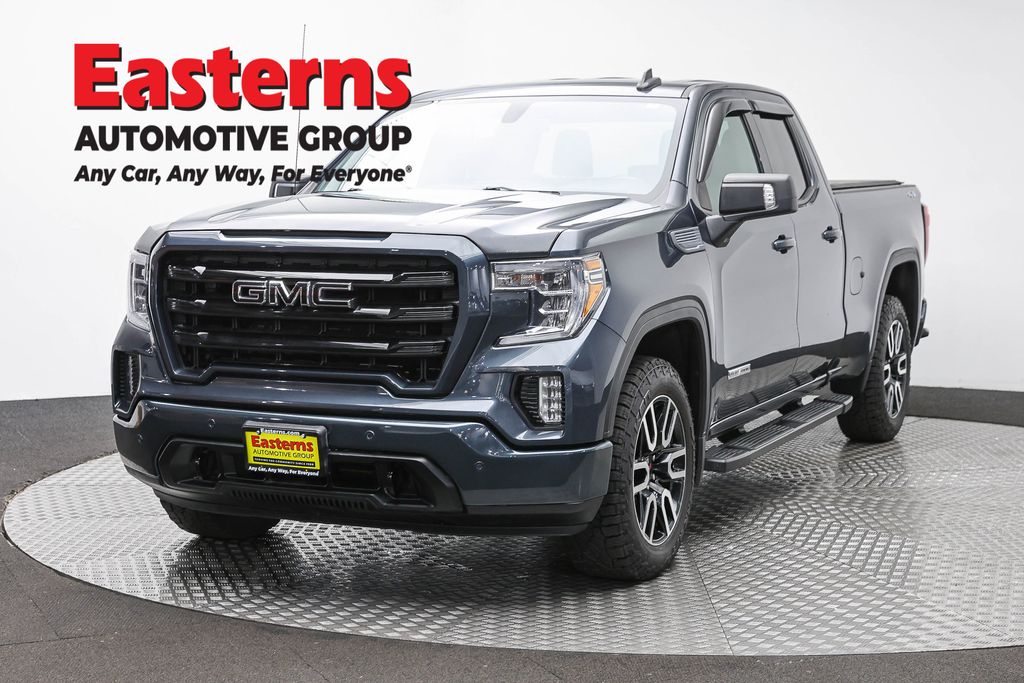 Gray (Dark Sky Metallic) 2021 GMC Sierra 1500 Pickup Truck Four-Wheel Drive 8-Speed Automatic