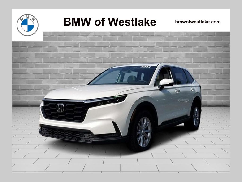 Platinum White Pearl 2024 Honda CR-V SUV / Crossover All-Wheel Drive Continuously Variable Transmission