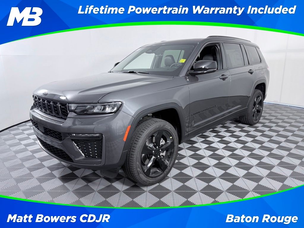 Baltic Gray Metallic Clearcoat 2026 Jeep Grand Cherokee L Limited RWD SUV / Crossover 4X2 8-Speed Automatic