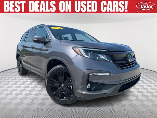 Gray 2021 Honda Pilot SUV / Crossover All-Wheel Drive 9-Speed Automatic