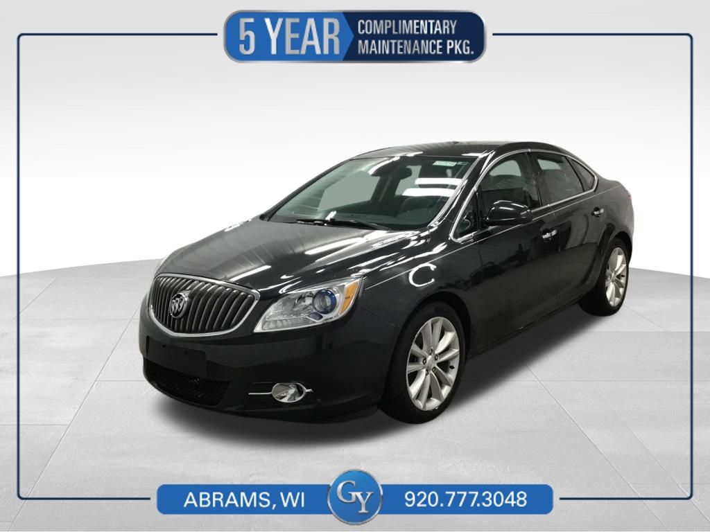 Carbon Black Metallic 2014 Buick Verano Convenience FWD Sedan Front-Wheel Drive 6-Speed Automatic Overdrive