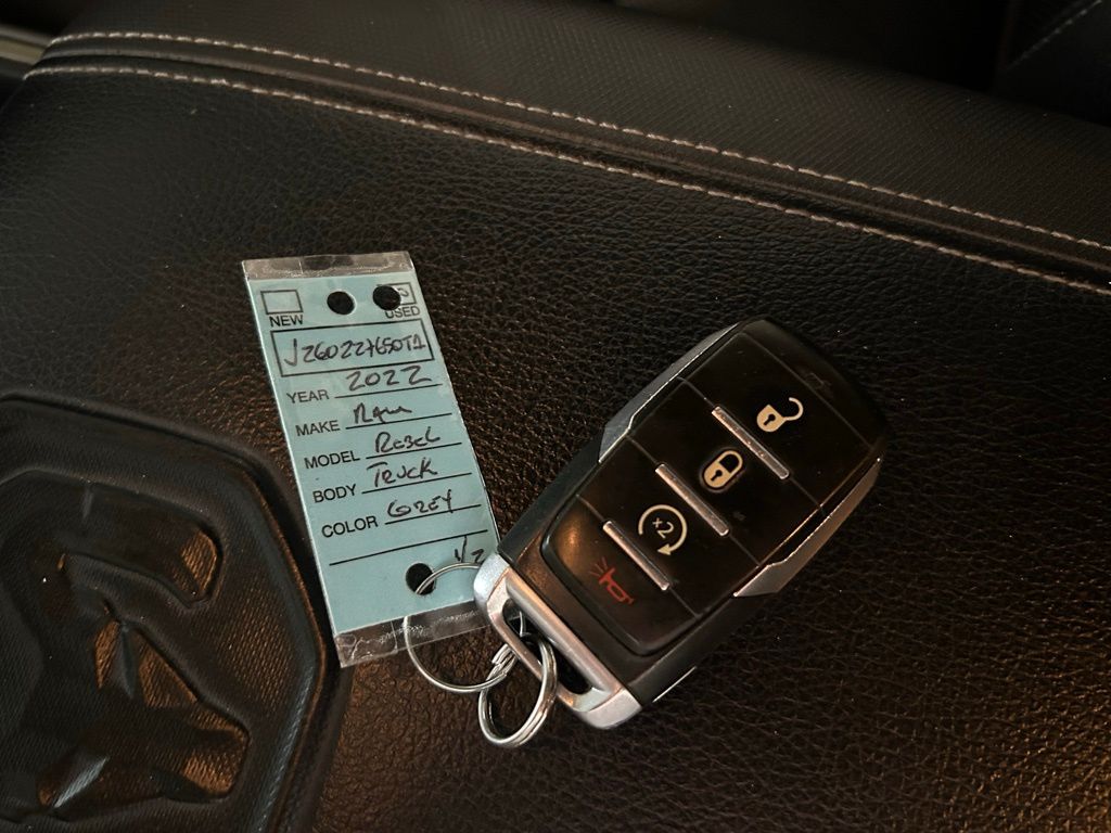 Used 2022 Granite Crystal Metallic Clearcoat Ram Rebel image 52