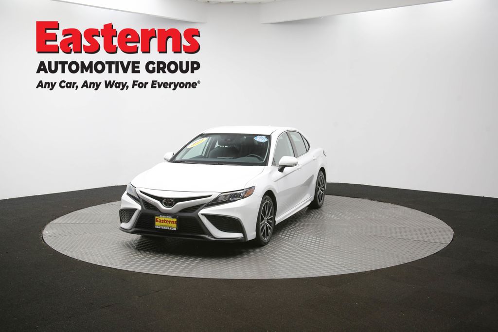 Used 2022 White Toyota SE image 51