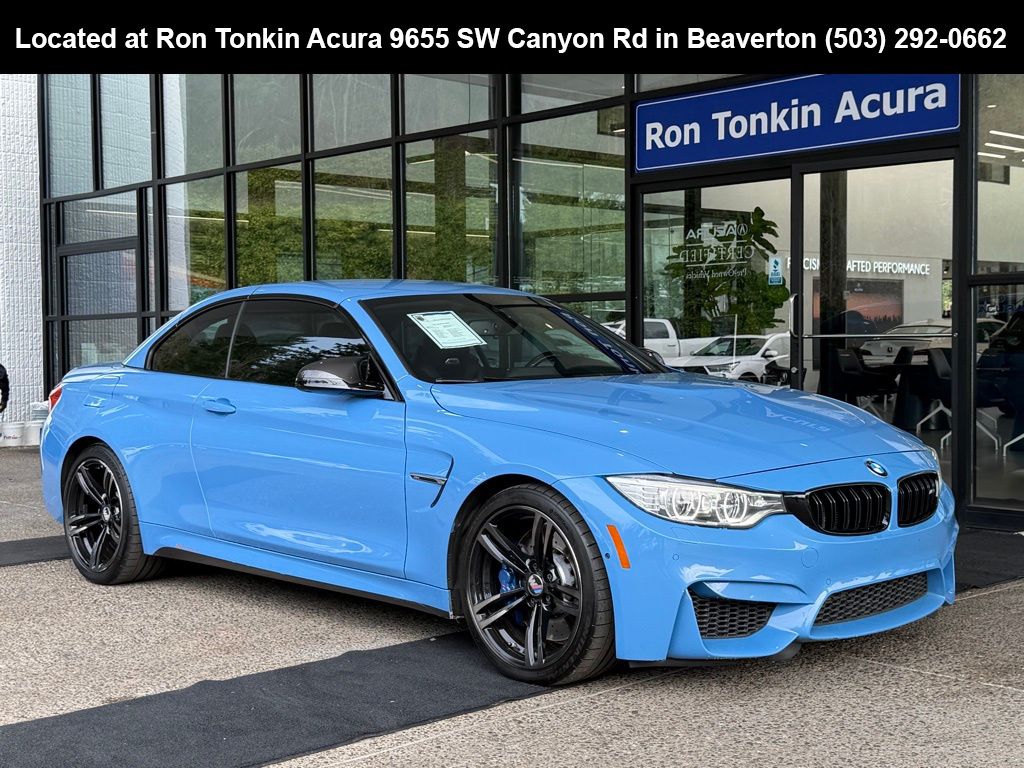 2016 BMW M4 Convertible RWD
