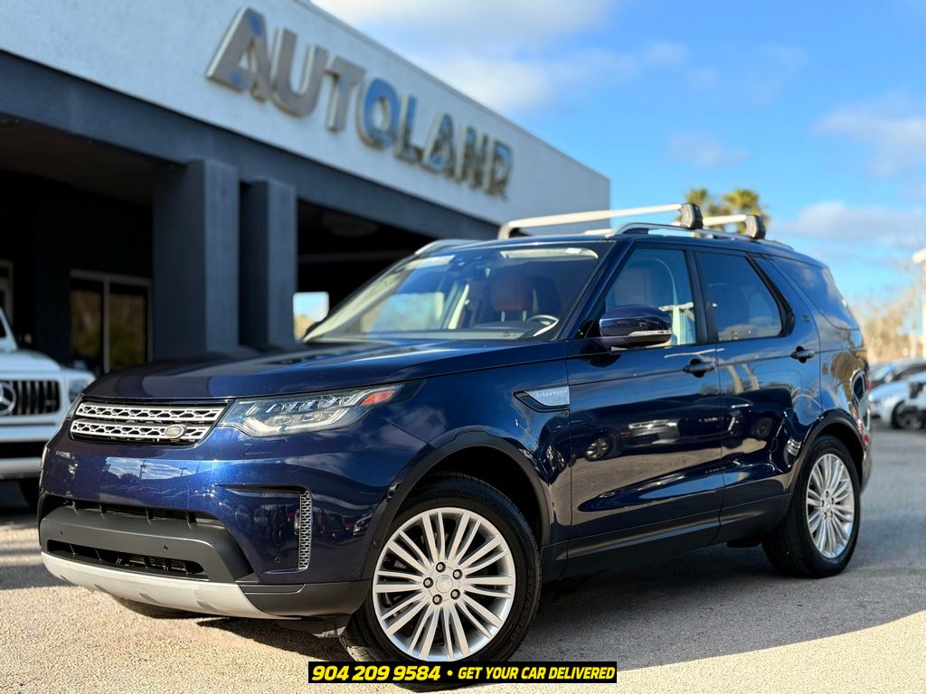 Loire Blue Metallic 2018 Land Rover Discovery SUV / Crossover All-Wheel Drive 8-Speed Automatic