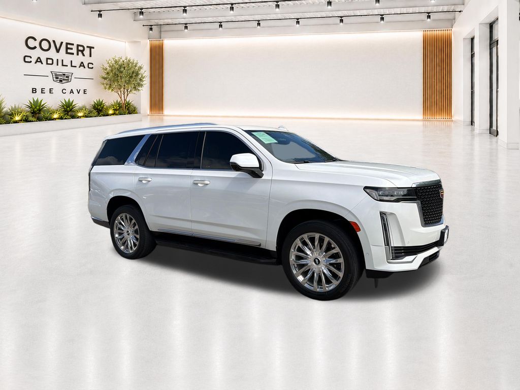 Used 2021 White Cadillac Premium Luxury image 14
