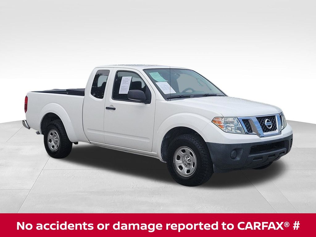 Glacier White 2016 Nissan Frontier Pickup Truck 4X2 5-Speed Automatic Overdrive