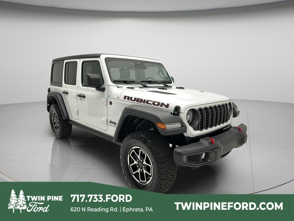 Bright White Clearcoat 2026 Jeep Wrangler SUV / Crossover Four-Wheel Drive 8-Speed Automatic