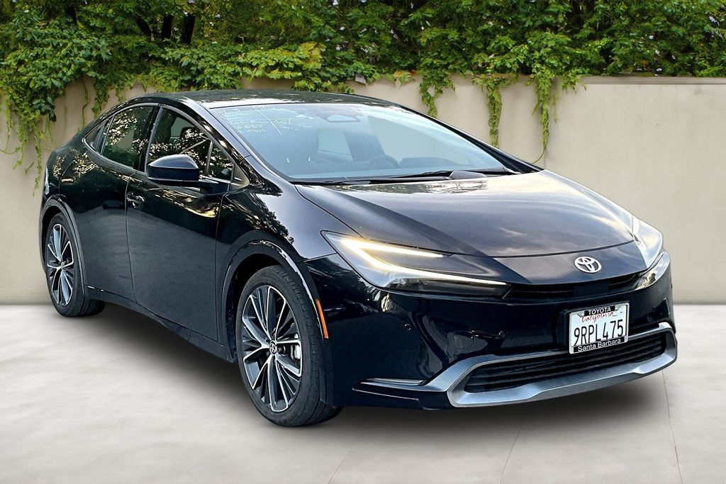 Black 2024 Toyota Prius XLE FWD Hatchback Front-Wheel Drive Continuously Variable Transmission