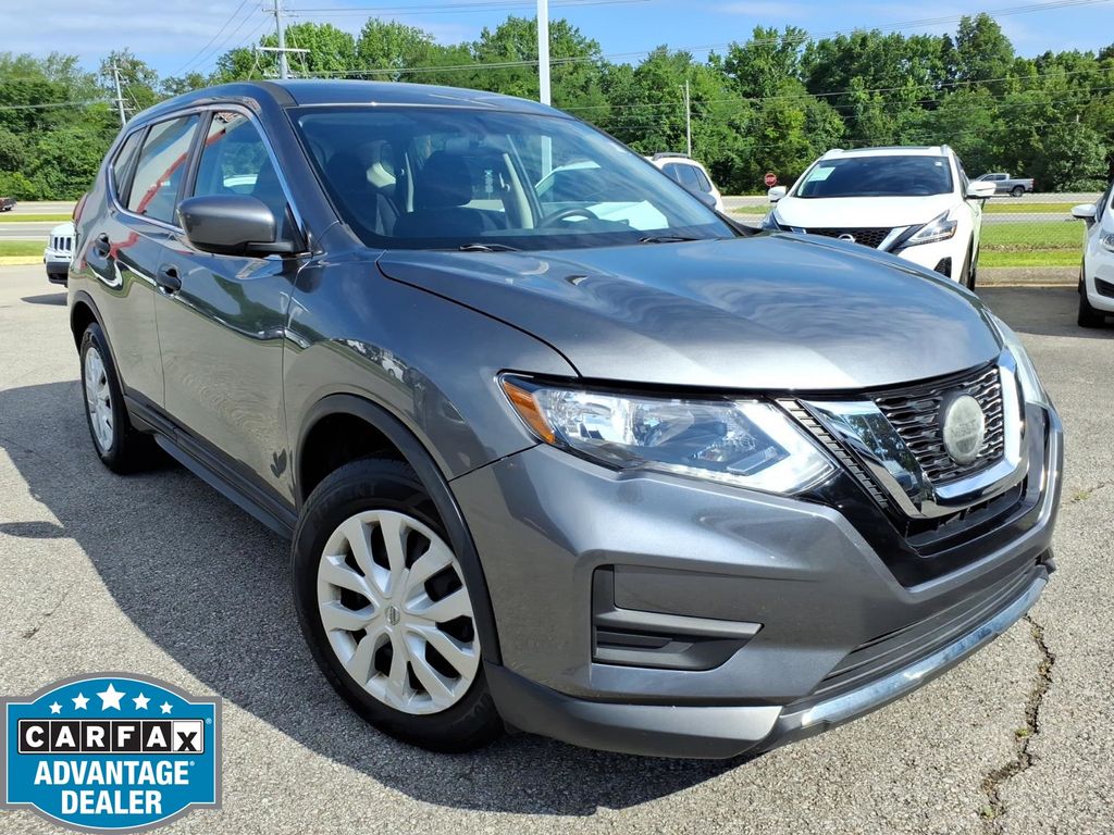 Gray (Gun Metallic) 2018 Nissan Rogue SUV / Crossover Front-Wheel Drive Continuously Variable Transmission
