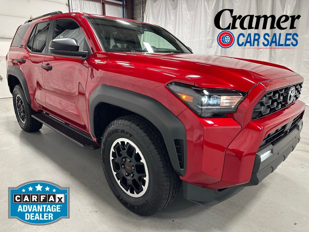Supersonic Red 2025 Toyota 4Runner SUV / Crossover Four-Wheel Drive 8-Speed Automatic