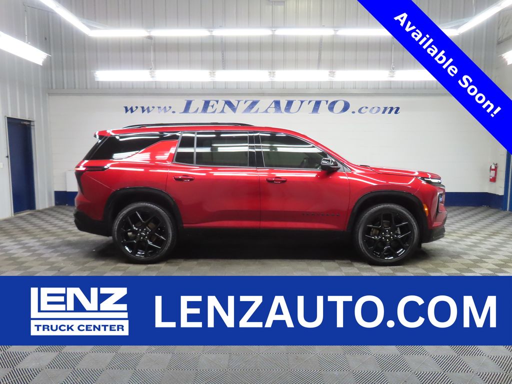 Radiant Red Tintcoat 2025 Chevrolet Traverse RS AWD SUV / Crossover Four-Wheel Drive 8-Speed Automatic