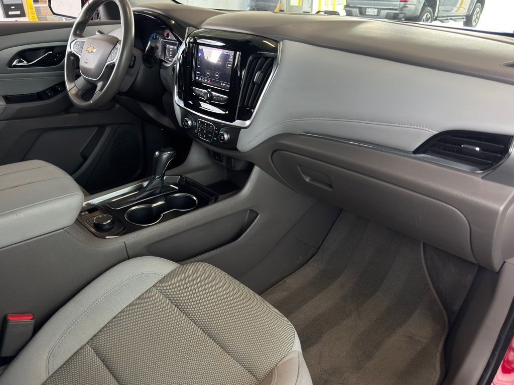 2020 Chevrolet Traverse LT Red at Texan Dodge Chrysler Jeep Ram