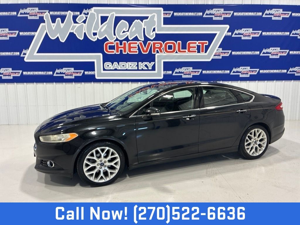 Tuxedo Black Metallic 2014 Ford Fusion Sedan Front-Wheel Drive 6-Speed Automatic