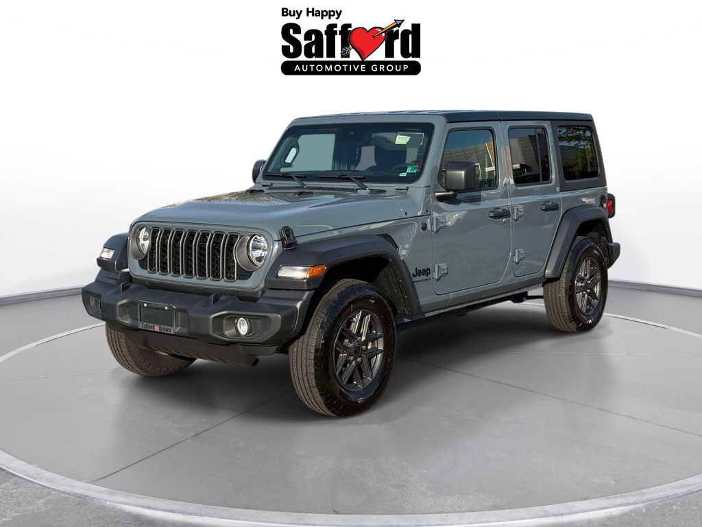 Anvil Clear Coat 2025 Jeep Wrangler Sport S 4-Door 4WD SUV / Crossover Four-Wheel Drive 8-Speed Automatic