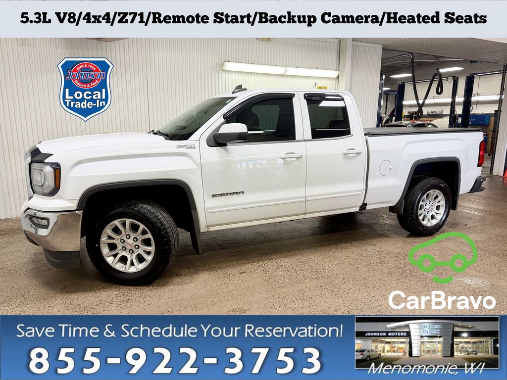 White 2016 GMC Sierra 1500 Pickup Truck Four-Wheel Drive 6-Speed Automatic Overdrive