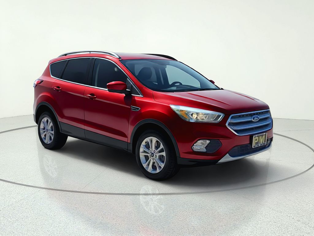Ruby Red Metallic 2018 Ford Escape SEL AWD SUV / Crossover All-Wheel Drive 6-Speed Automatic