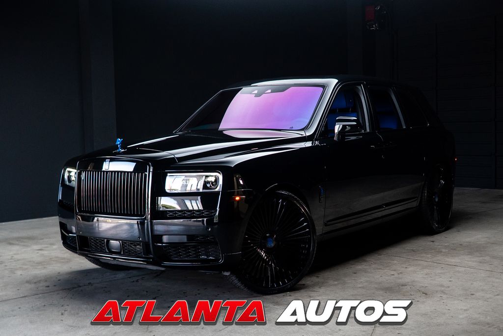 Black 2022 Rolls-Royce Cullinan SUV / Crossover All-Wheel Drive 8-Speed Automatic
