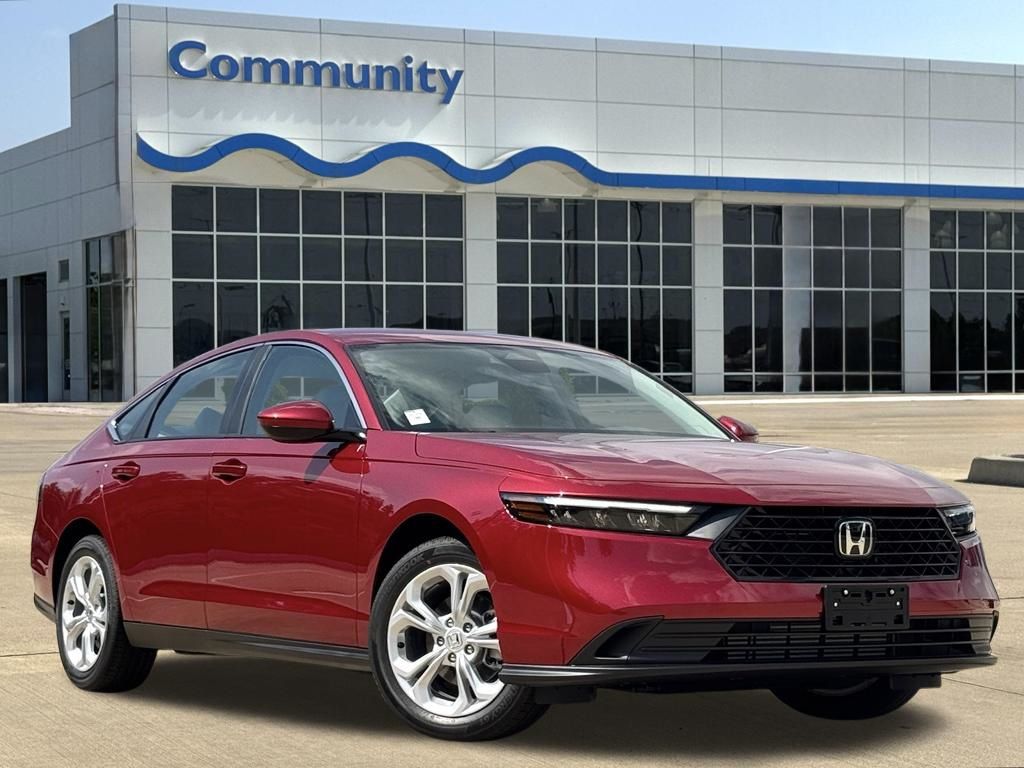 2026 Honda Accord LX Red at Classic Honda Galveston