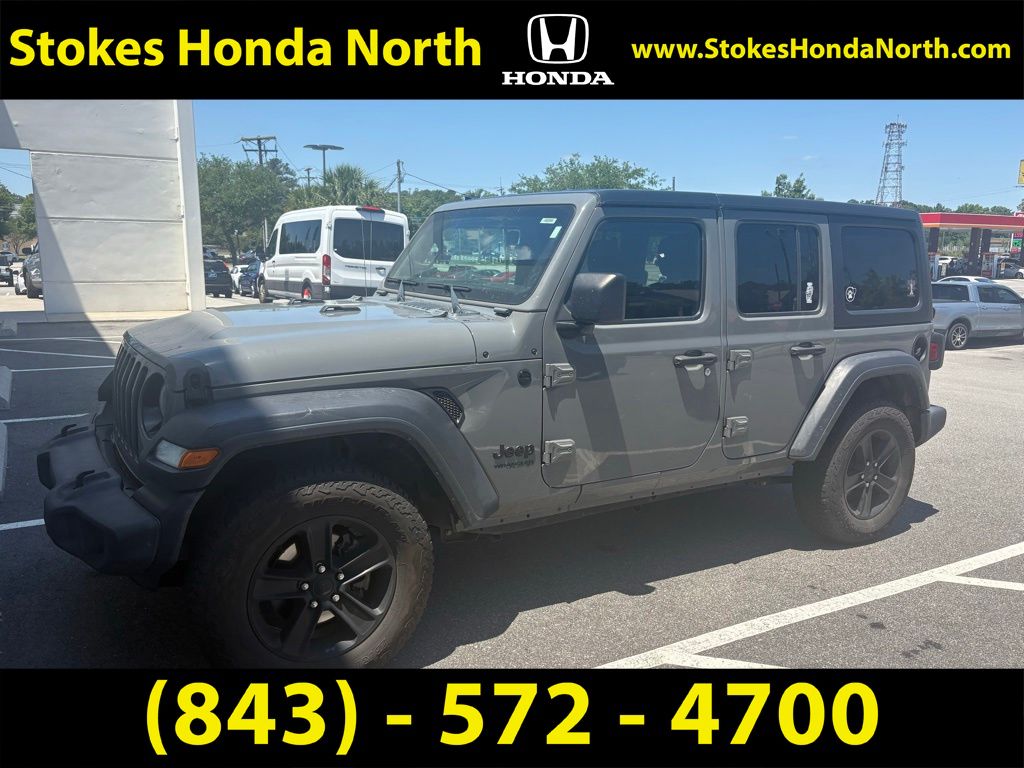 2021 Jeep Wrangler Unlimited Sport Altitude Gray at Bob Mills Chevrolet
