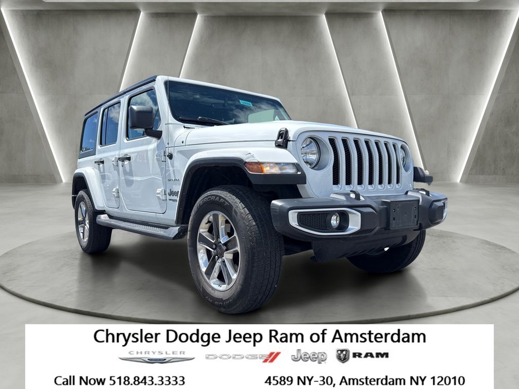 Bright White Clearcoat 2022 Jeep Wrangler SUV / Crossover Four-Wheel Drive 8-Speed Automatic