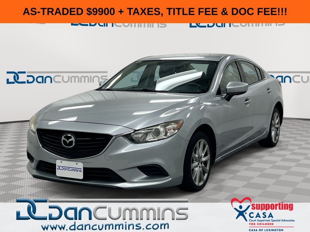 Sonic Silver Metallic 2017 Mazda MAZDA6 Sedan Front-Wheel Drive 6-Speed Automatic