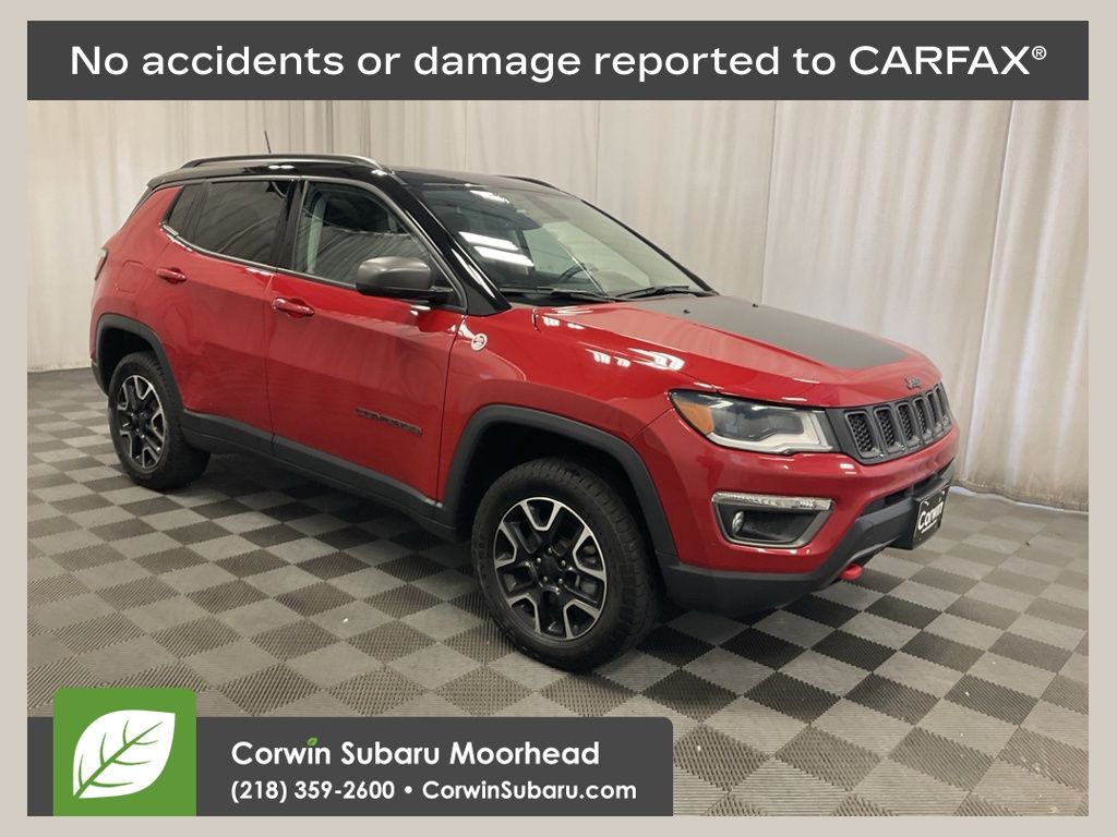 Redline Pearlcoat 2020 Jeep Compass SUV / Crossover Four-Wheel Drive 9-Speed Automatic