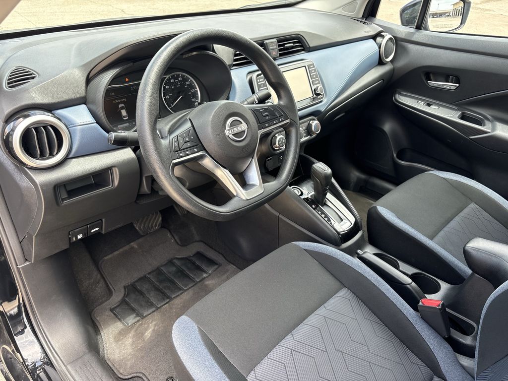2025 Nissan Versa 1.6 SV Black at Baytown Hyundai