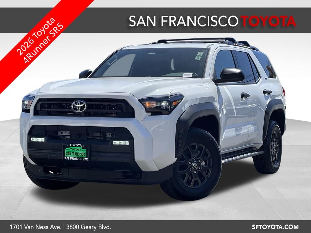 Ice Cap 2026 Toyota 4Runner SR5 4WD SUV / Crossover Four-Wheel Drive 8-Speed Automatic
