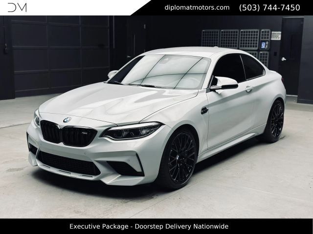 Hockenheim Silver Metallic 2020 BMW M2 Competition RWD Coupe Rear-Wheel Drive 7-Speed Automatic