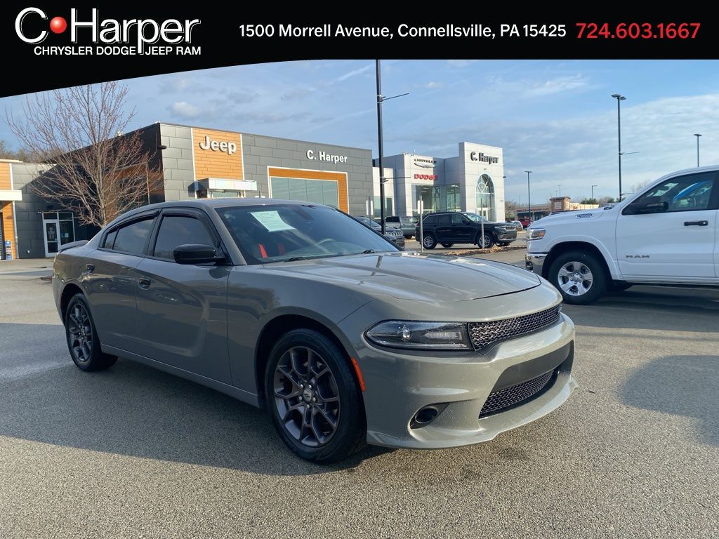 Destroyer Gray Clearcoat 2018 Dodge Charger GT AWD Sedan All-Wheel Drive 8-Speed Automatic