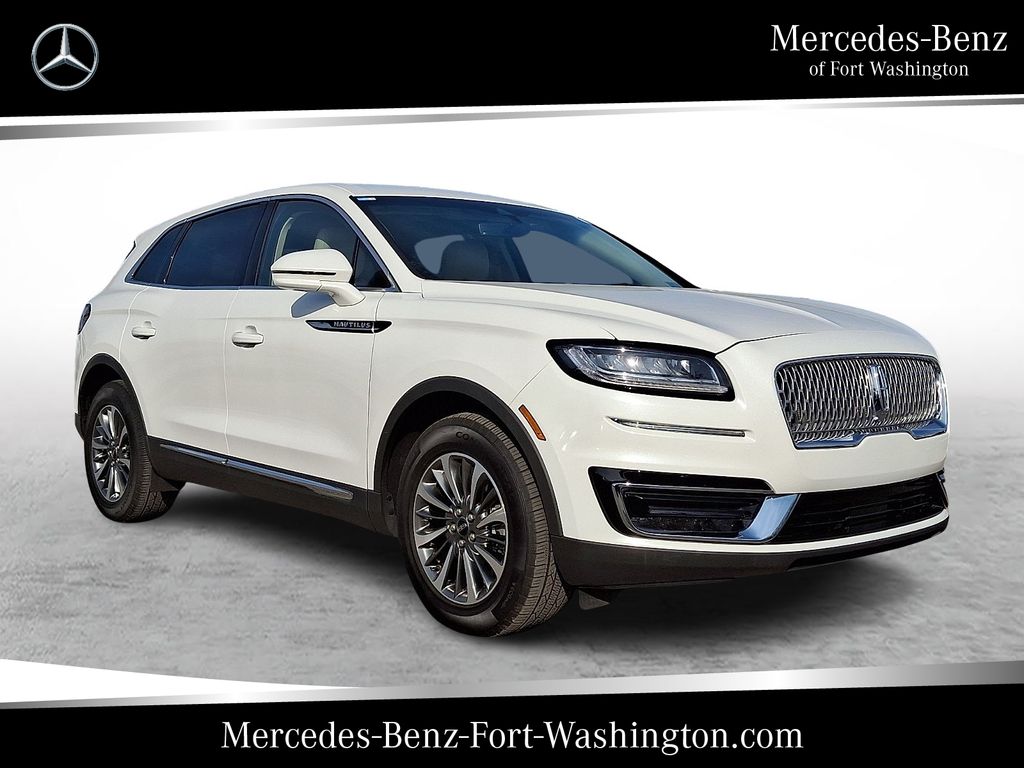 Pristine White 2020 Lincoln Nautilus Standard AWD SUV / Crossover All-Wheel Drive 8-Speed Automatic