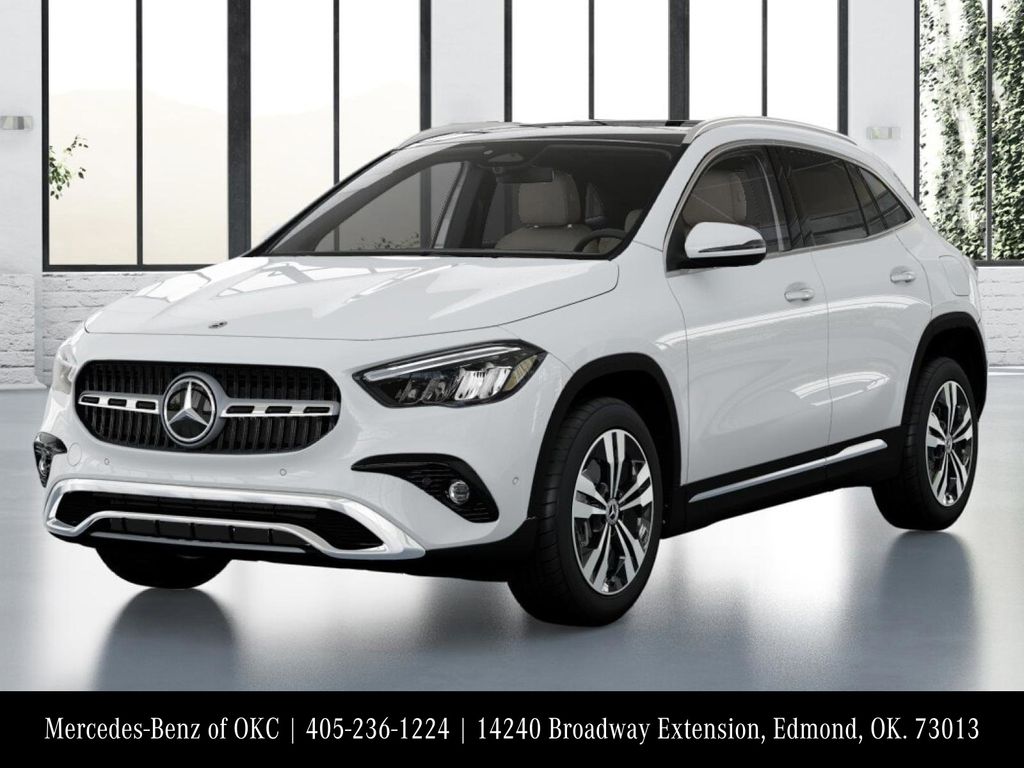Polar White 2026 Mercedes-Benz GLA 250 4MATIC SUV / Crossover All-Wheel Drive 8-Speed Dual Clutch