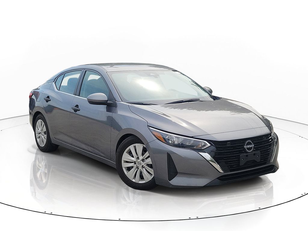 Gray (Gun Metallic) 2024 Nissan Sentra Sedan Front-Wheel Drive Continuously Variable Transmission