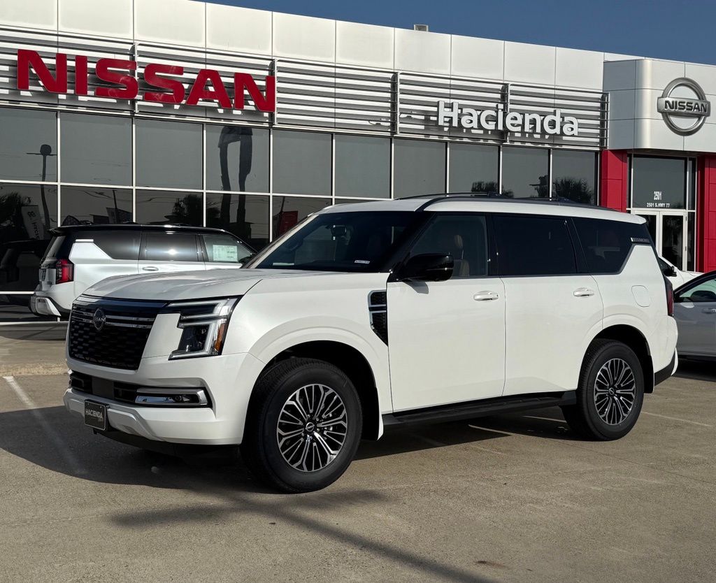 Aspen White Tricoat 2026 Nissan Armada SUV / Crossover 4X2 9-Speed Automatic