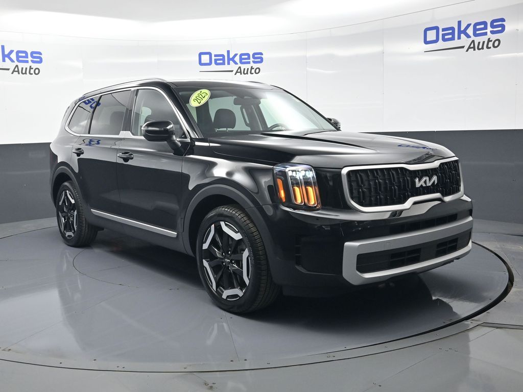 Ebony Black 2025 Kia Telluride EX AWD SUV / Crossover All-Wheel Drive 8-Speed Automatic
