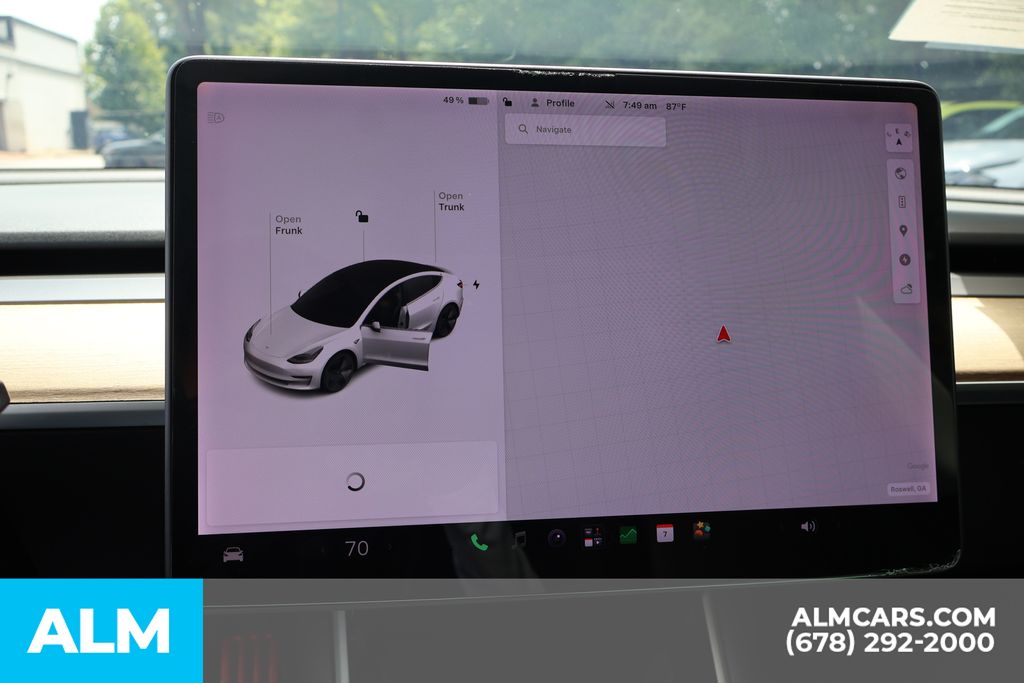 Used 2020 White Tesla Standard Range Plus image 31