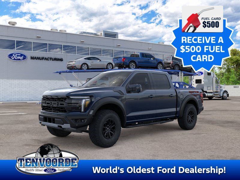 Antimatter Blue Metallic 2026 Ford F-150 Pickup Truck Four-Wheel Drive Automatic
