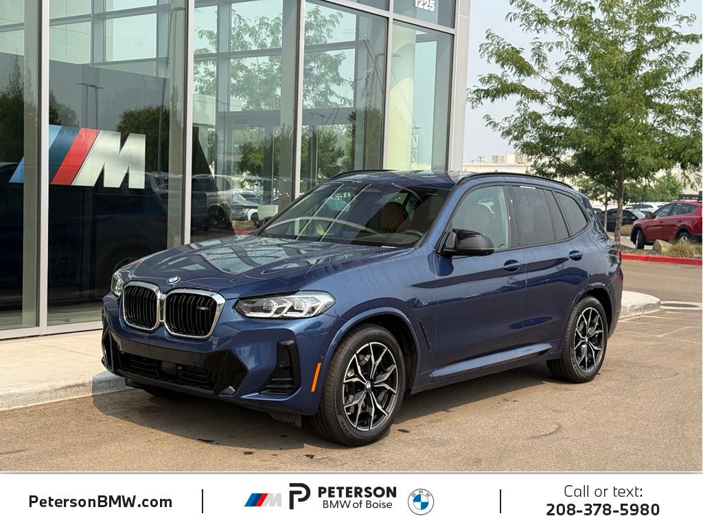 Phytonic Blue Metallic 2023 BMW X3 SUV / Crossover All-Wheel Drive 8-Speed Automatic