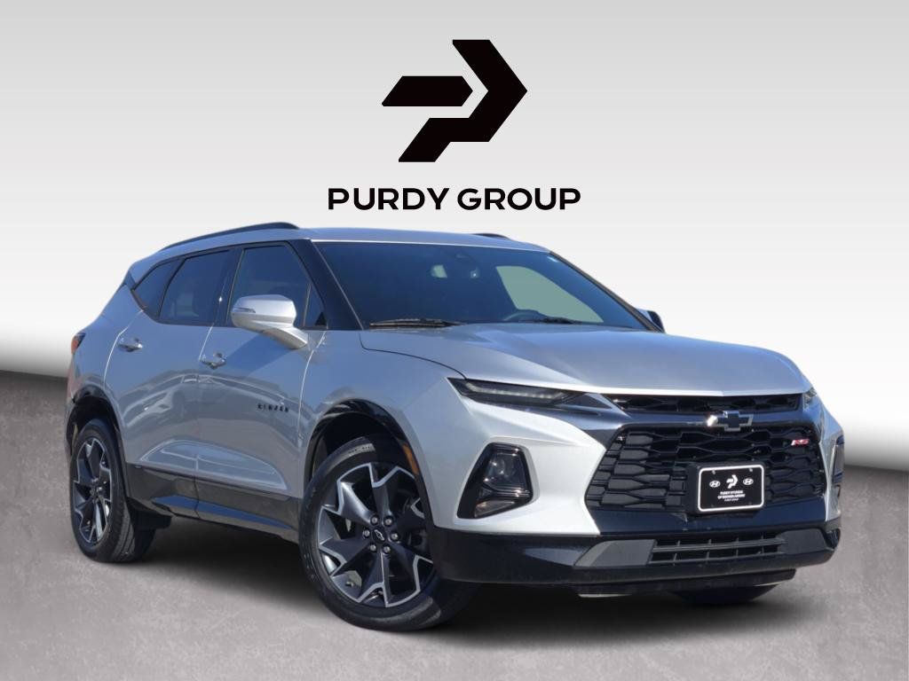 Silver Ice Metallic 2022 Chevrolet Blazer SUV / Crossover Front-Wheel Drive 9-Speed Automatic Overdrive