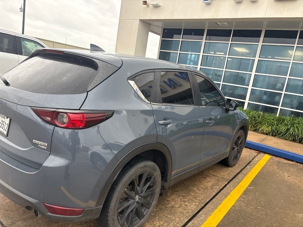 2021 Mazda CX-5 Carbon Edition Turbo Gray at DeMontrond Automotive Group