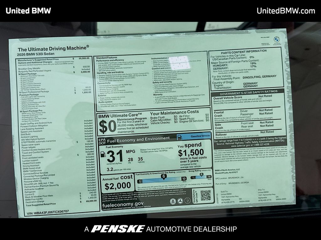 Thumbnail: 2026 BMW 5 Series - 15