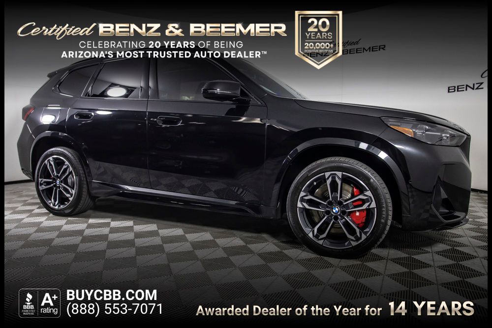Black Sapphire Metallic 2025 BMW X1 SUV / Crossover All-Wheel Drive 7-Speed Automatic
