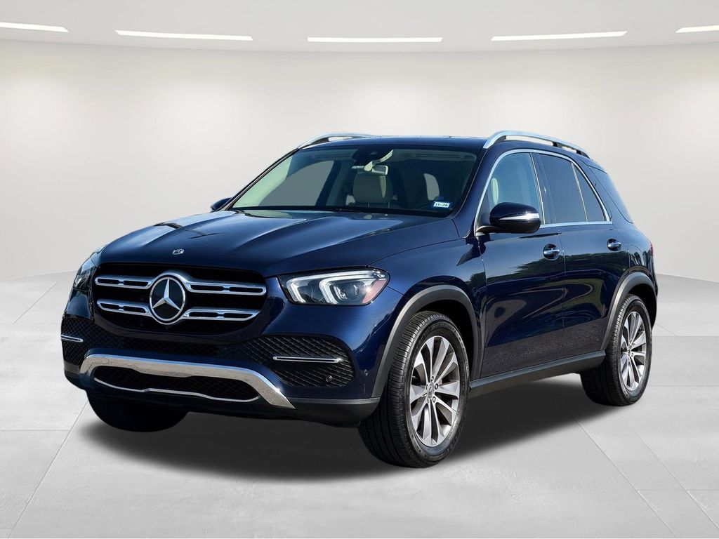 Lunar Blue Metallic 2020 Mercedes-Benz GLE 350 RWD SUV / Crossover Rear-Wheel Drive 9-Speed Automatic