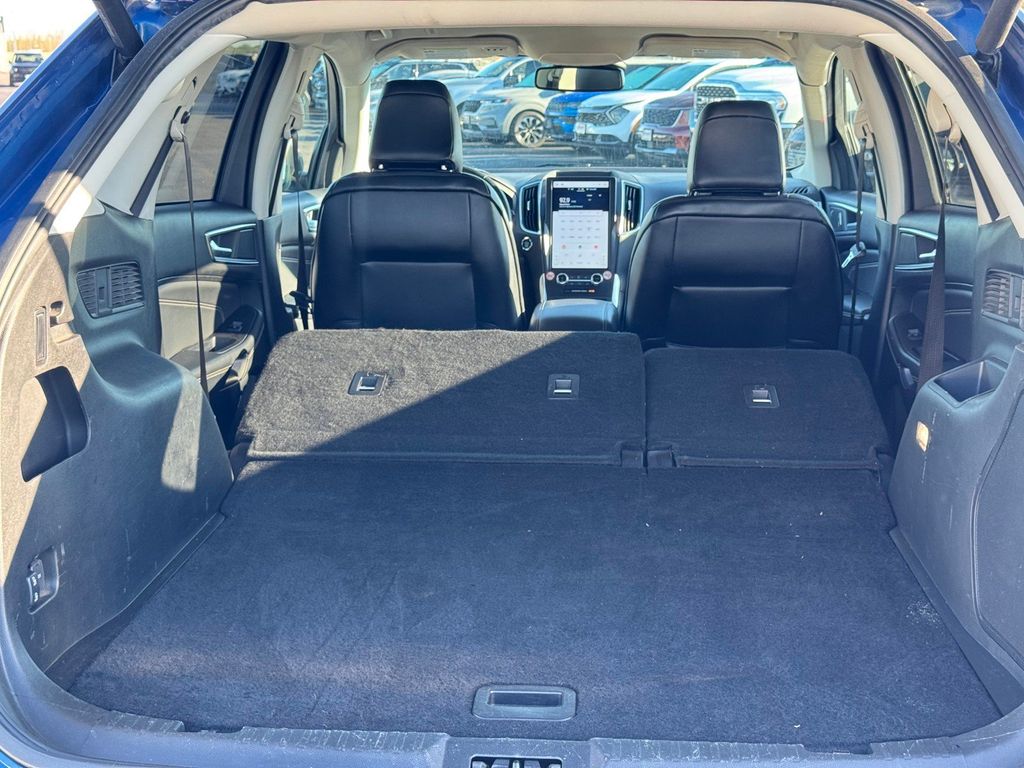 2024 Ford Edge Titanium Blue at North Houston Mitsubishi