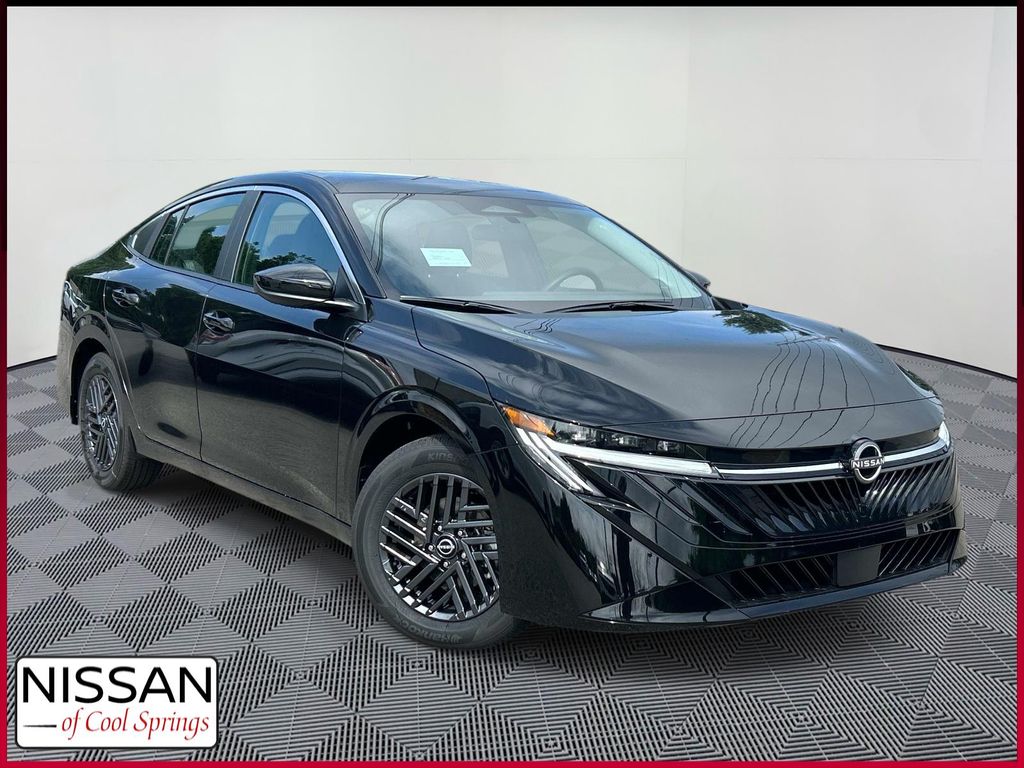 Super Black 2026 Nissan Sentra Sedan Front-Wheel Drive Continuously Variable Transmission