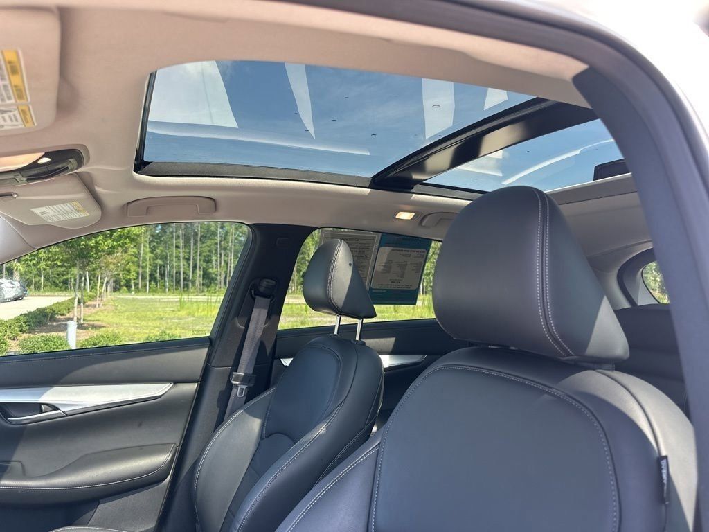 2022 Majestic White INFINITI QX50 ESSENTIAL FWD SUV